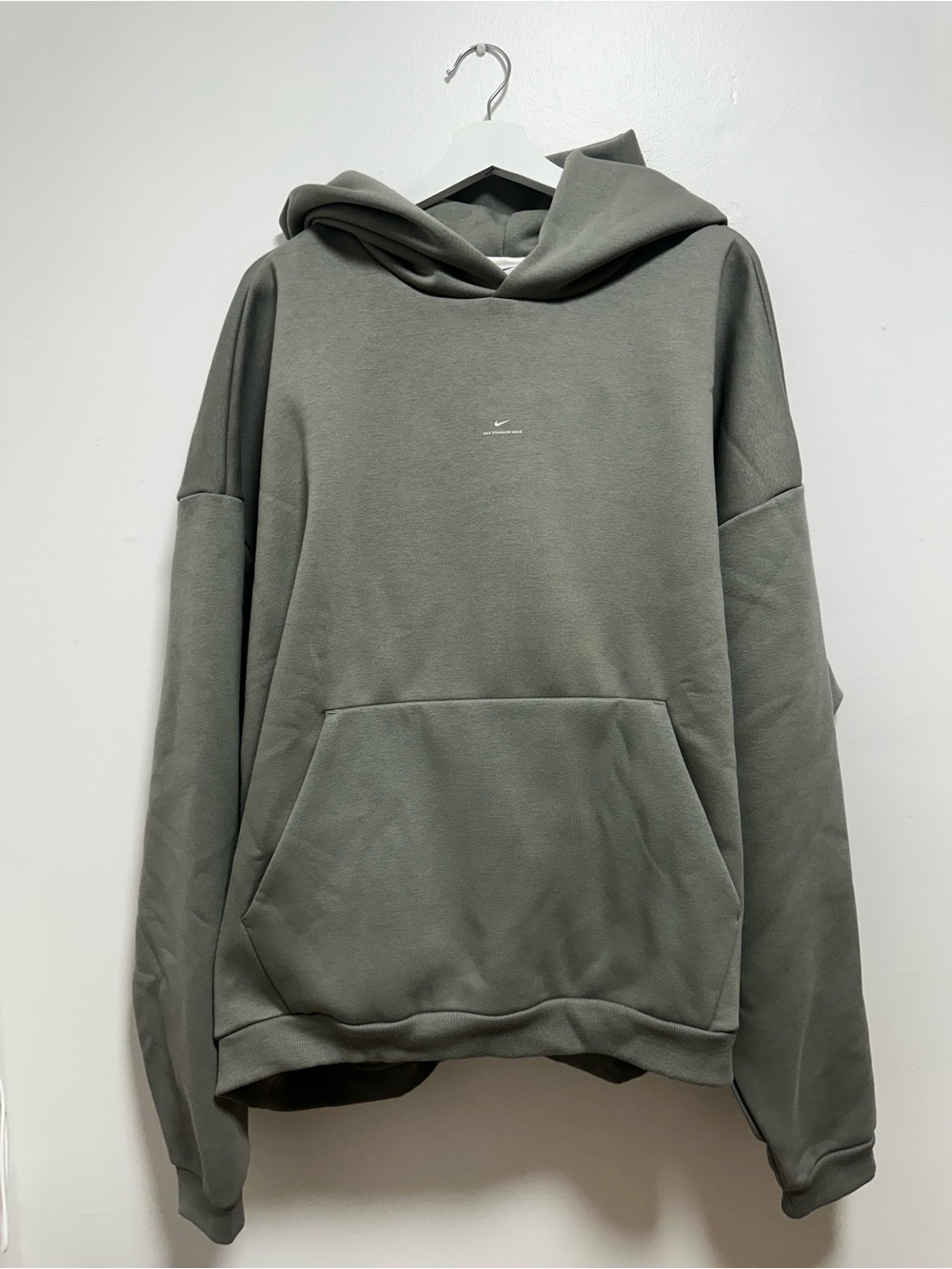 Nike Standard Issue Olive Green Pullover Hoodie